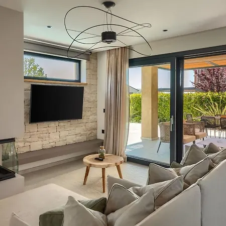 Modern Vallis With Pool And Jacuzzi In Porec